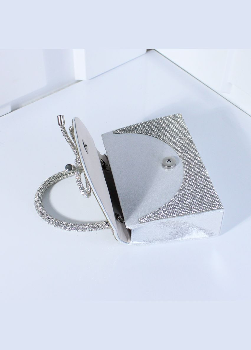 Праздничный клатч с камешками и бантом. No Brand (322414752)