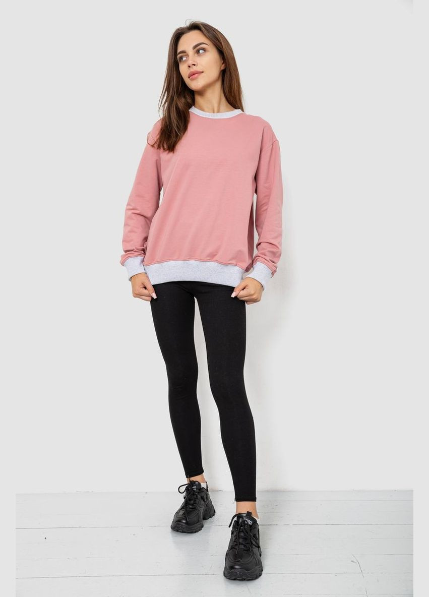 Пудровый свитшот женский на манжете Ager (317276374)