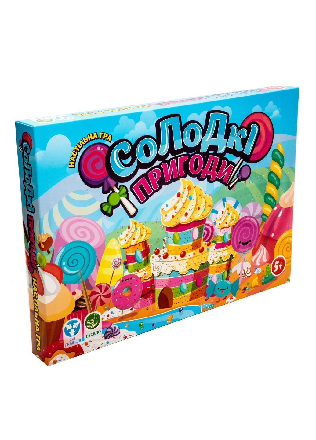 Настільна гра Солодкі пригоди українською мовою (30504) Strateg (361145905)
