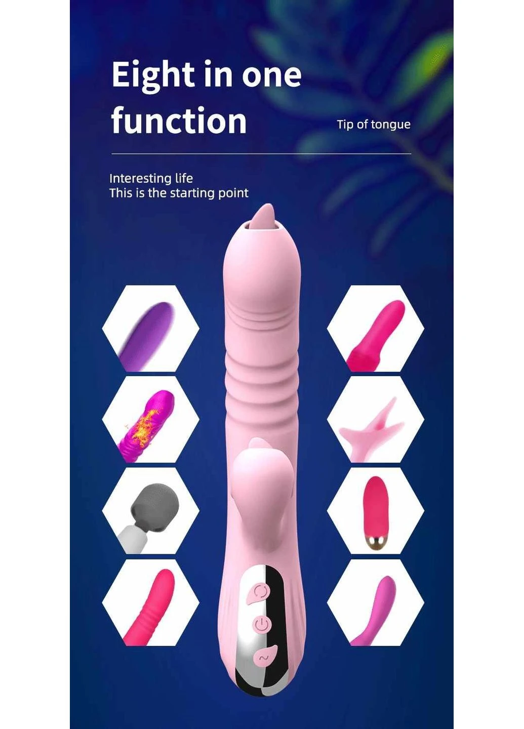 Вібратор Fairy USB 3 functions of thrusting / 20 vibrationsBoss Series 18927 Boss Series (391390065)