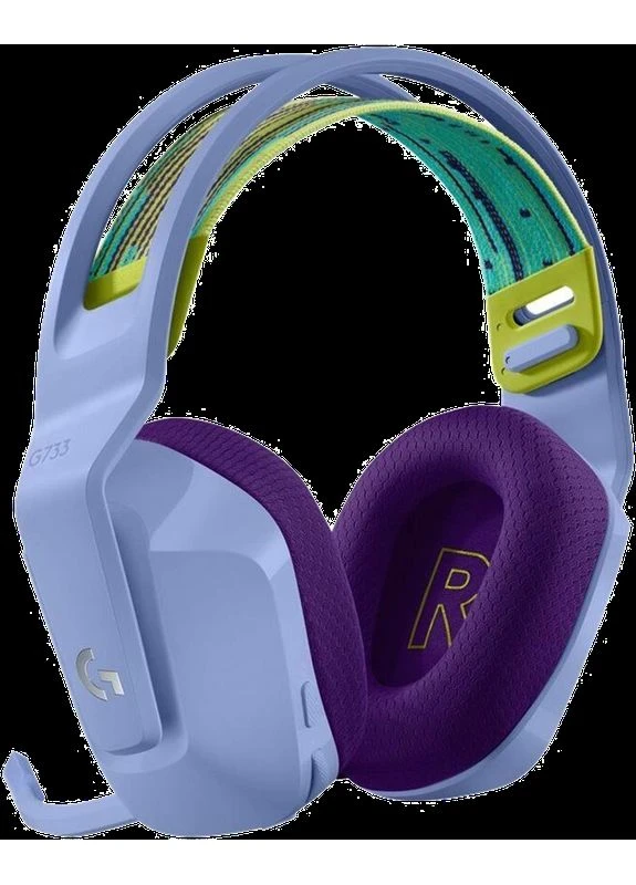 Навушники ігрові G733 Lightspeed Wireless RGB Lilac (L981-000890) Logitech (361079453)