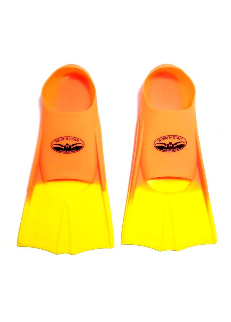 Ласти для плавання в басейні. Розмір. Колір оранжевий TE-2737-3-3335-ОРН () SNS (316141237)