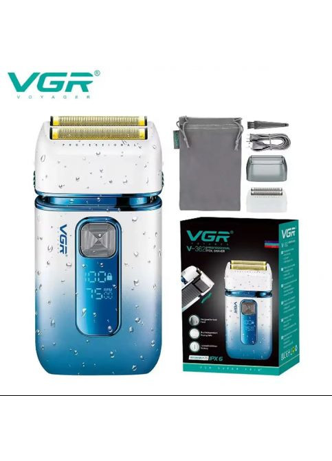 Бритва Шейвер VGR V-362 для сухого и влажного бритья Электробритва для лица No Brand (323486575)