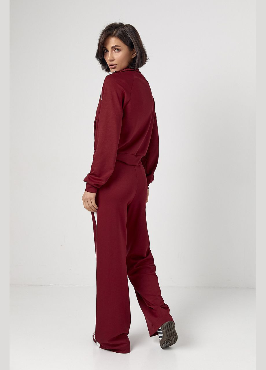 Спортивный костюм с мишкой из термостразов - бежевый Lurex (324392904)