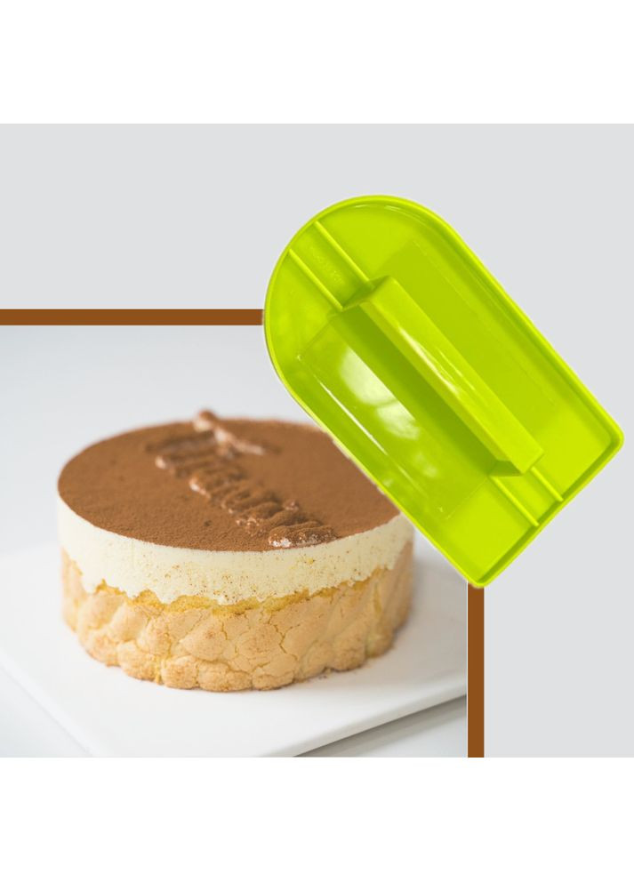 Кондитерський утюжок для роботи з мастикою, шпатель для розгладжування крему, мастики (зелений) China (366875214)