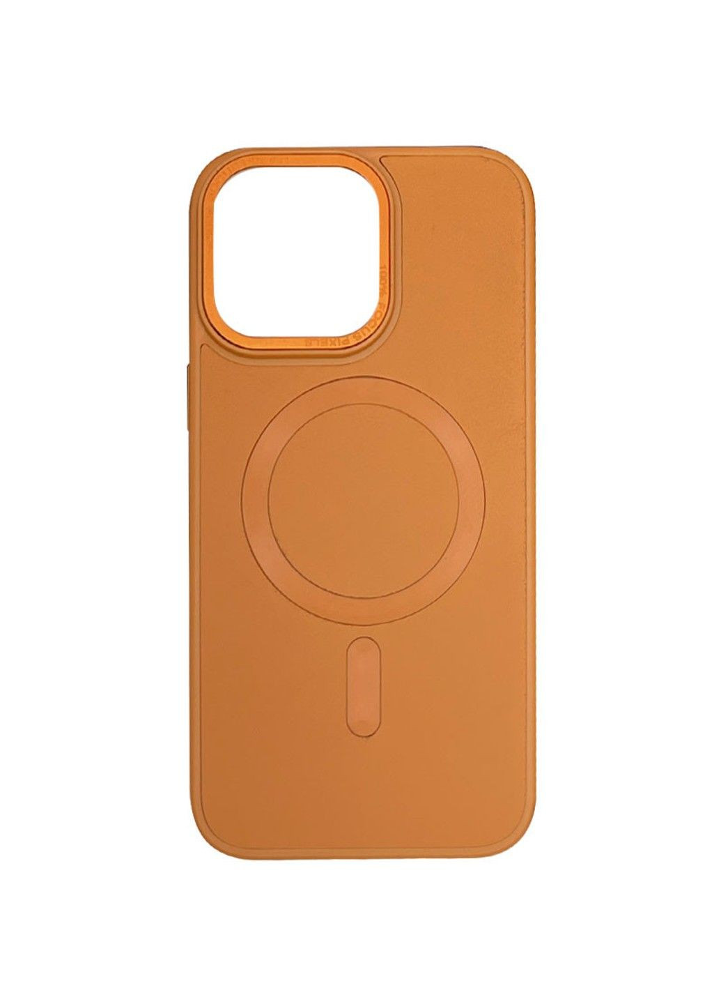 Кожаный чехол Bonbon Leather Metal Style with MagSafe для Apple iPhone 13 Pro (6.1") Epik (292313715)