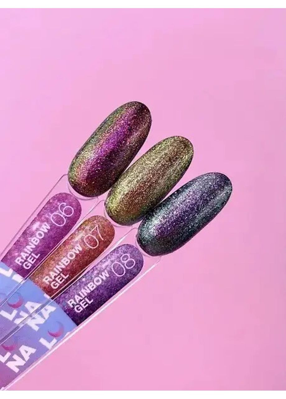 Гель хамелеон для нігтів Rainbow Gel №7, 5 мл Luna (306547617)