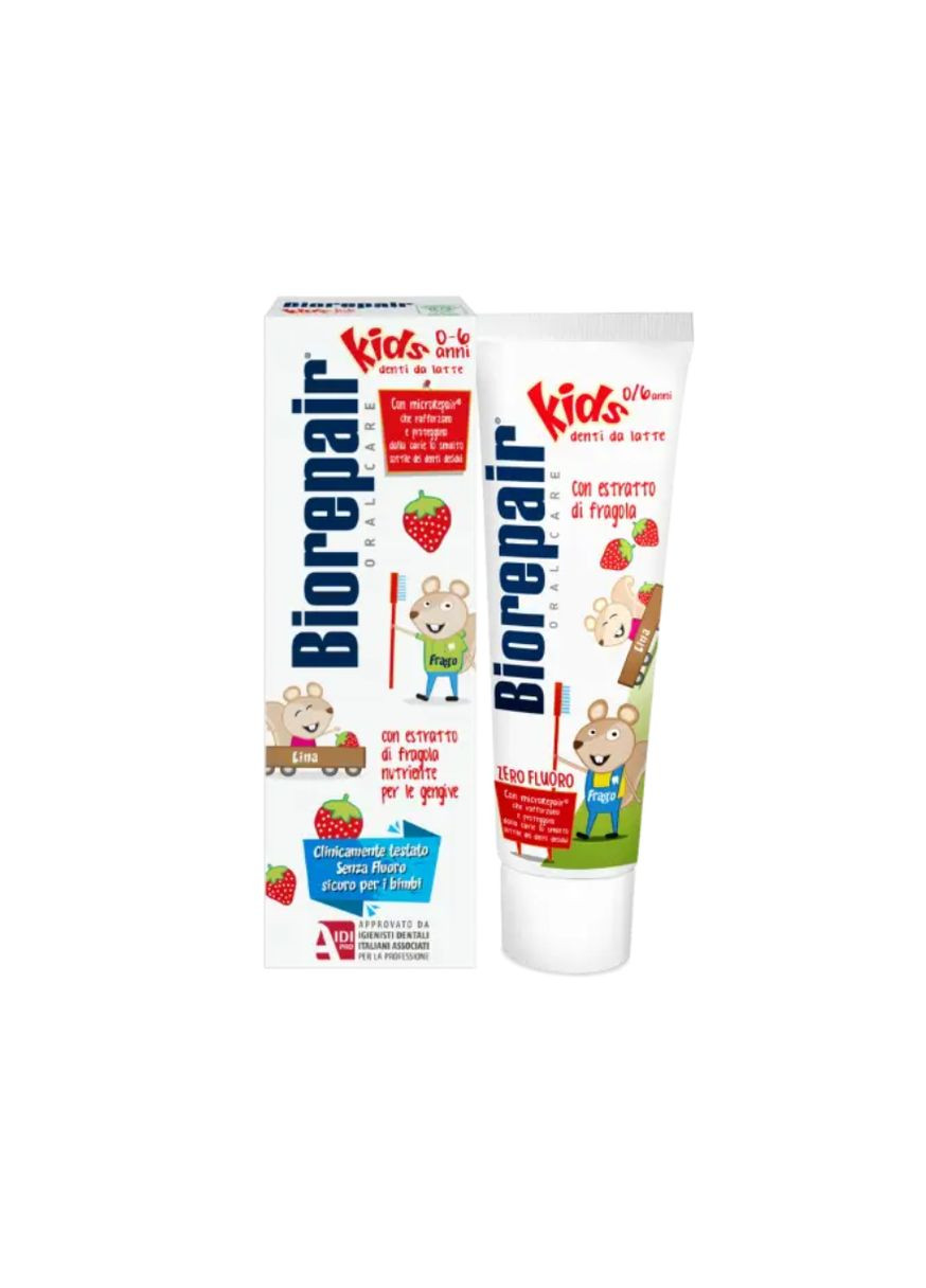 Комплекс "Веселка смаків" (Дитяча зубна паста "Веселе мишеня" 3шт) Biorepair (336377104)