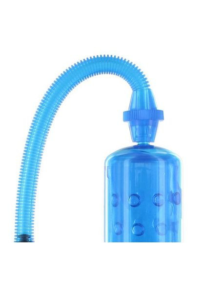 Вакуумный насос Penis Pump Blue для члена длиной до 18см, диаметр до 4 см XLsucker (291442033)