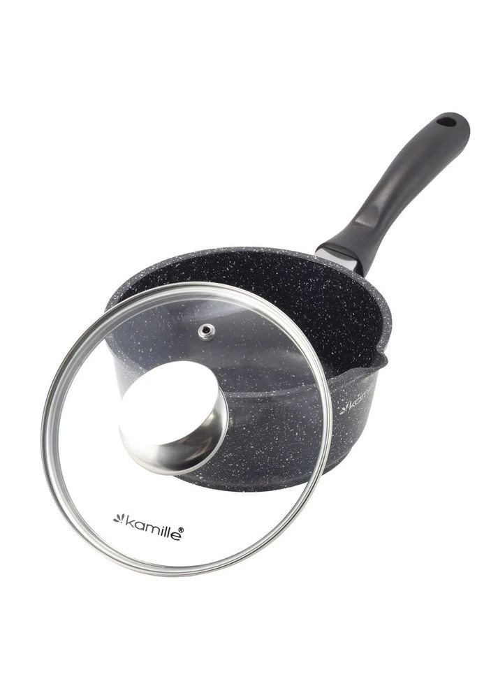 Ковш с крышкой 1,35л KM4436 Kamille (316625998)