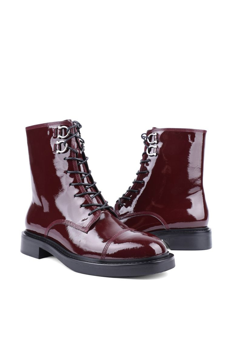 Жіночі Черевики F705-803-3 Бордовий Лак Attizzare (304203846)