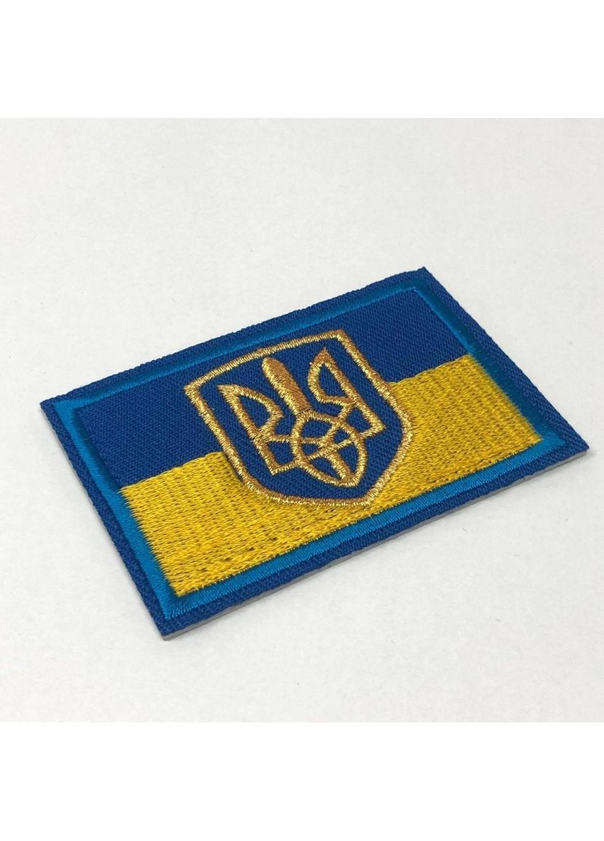 Термонаклейка Флаг с трезубцем -1 шт, 4,5х7 см Plus-plus (352746669)