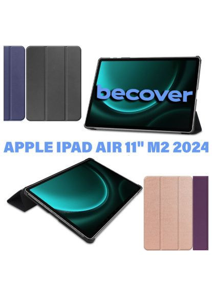 Чехол для планшета Smart Case Apple iPad Air 11" M2 2024 Purple (711387) BeCover Smart Case Apple iPad Air 11&quot; M2 2024 Purple (366703455)