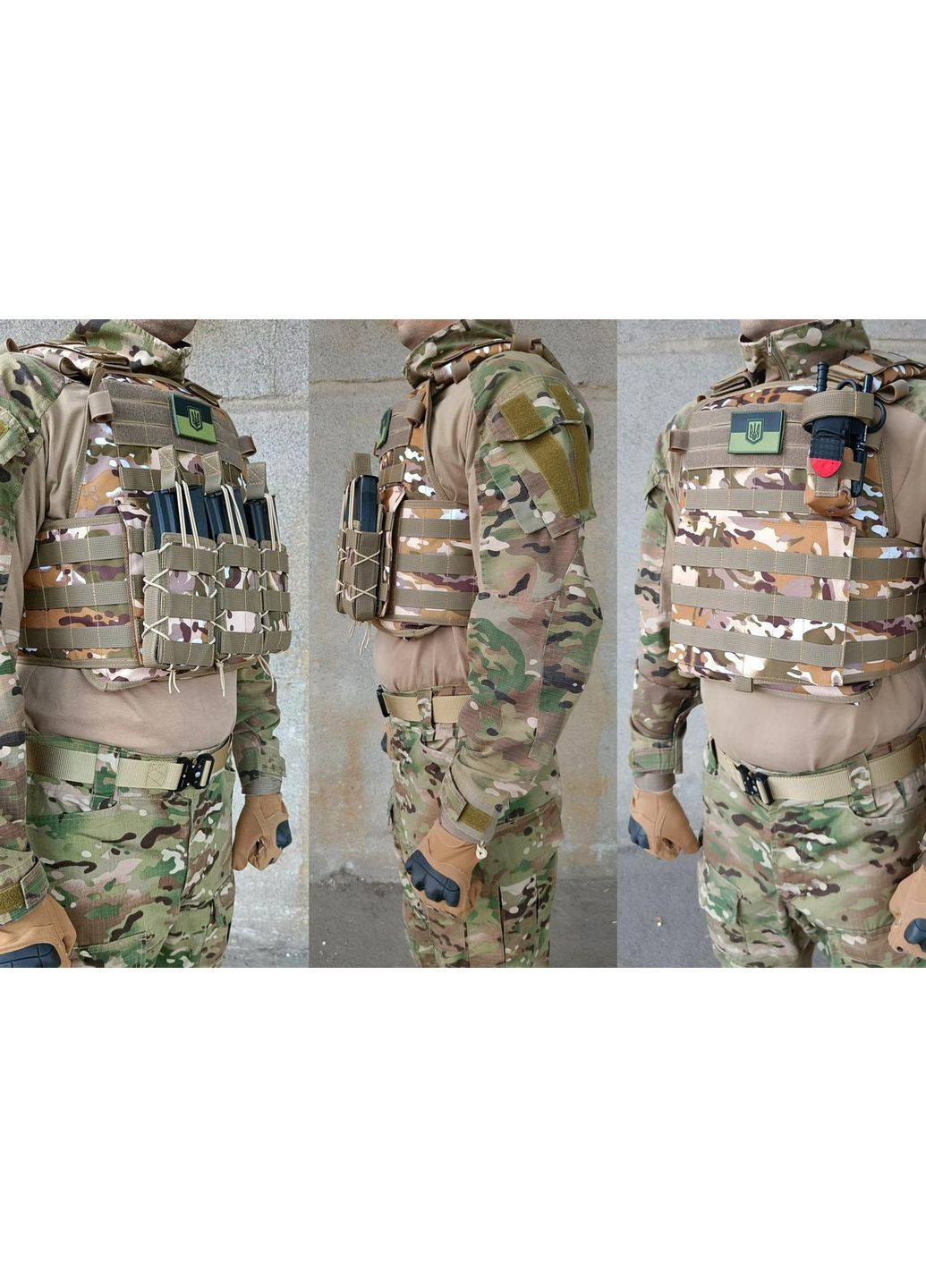 Плитоноска Pantsyr-2 (тактический военный жилет, бронежилет MOLLE) Multicam Arid EasyFit (362497478)