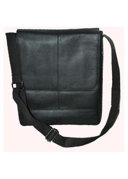 Жіноча шкіряна сумка, планшетка Чорна Livergy (348780772)