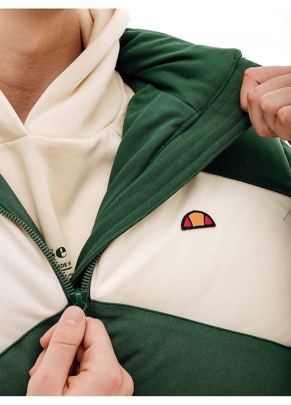 Зелена демісезонна чоловіча куртка padolti padded jacket зелений Ellesse