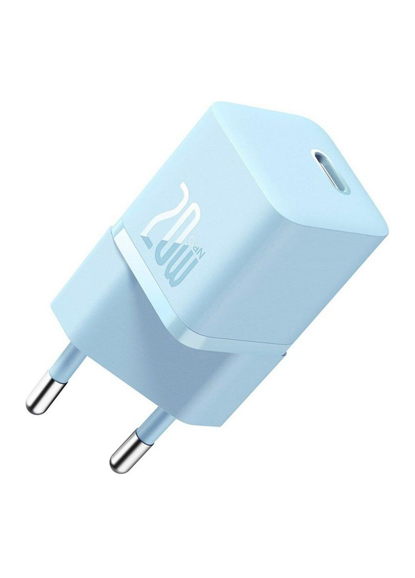 Зарядне для гаджетів GaN5 Fast Charger(mini) 1C 20W EU Blue Baseus (367724528)