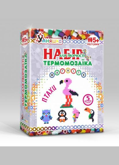 Набір для творчості "Термомозаїка: Пташки" ТМ-005 Камертон (4820129200824) No Brand (293056871)