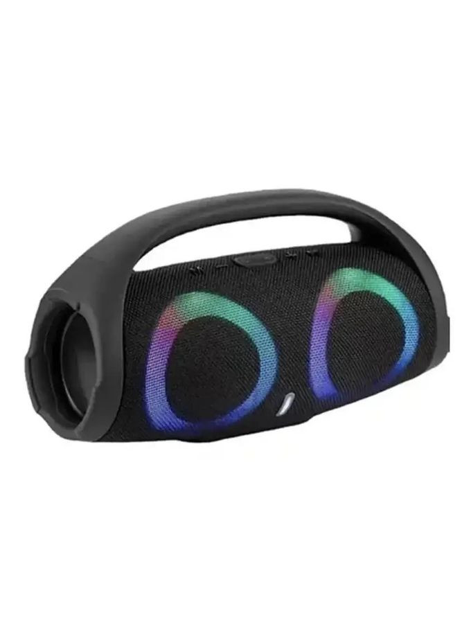 Портативная Вluetooth колонка Boombox 2 B15/ 8172 Бумбокс RGB подсветка 1800 mAh 2х5 Вт microSD Вlack OEM (338561131)