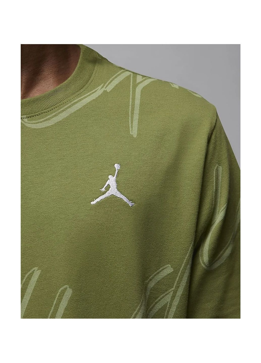 Зеленая футболка мужская t-shirt flight essentials green Air Jordan