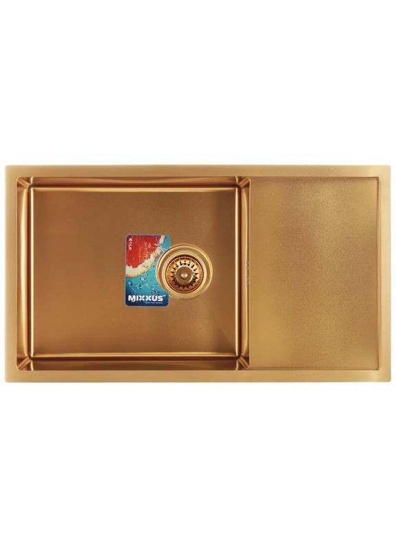 Мойка MX7844200-x1.2-PVD-Gold (MX0563) Mixxus (315441635)
