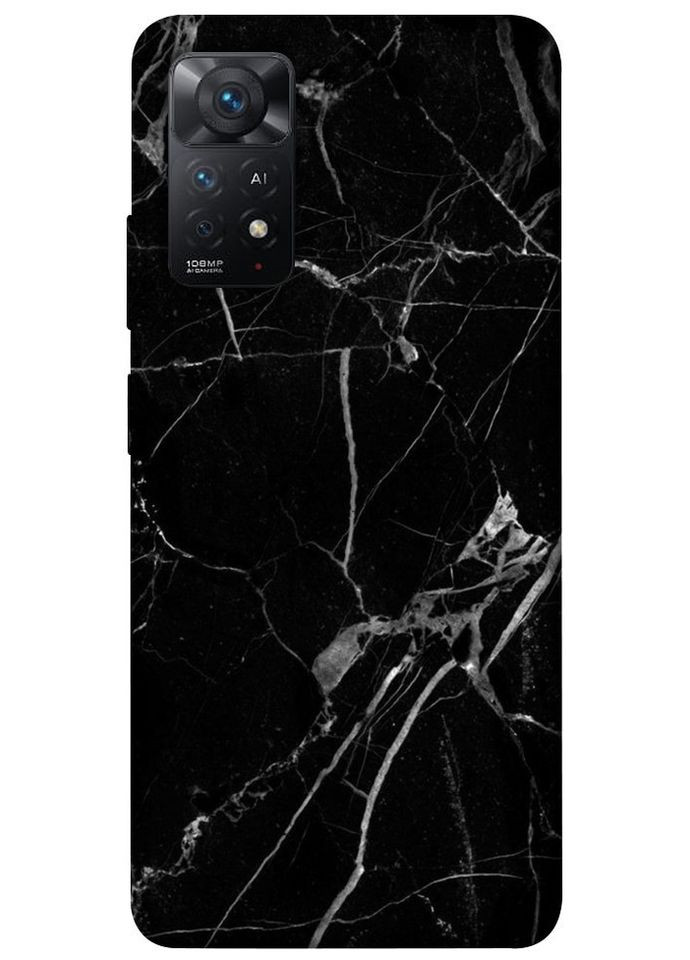 Чохол з принтом для Xiaomi Redmi Note 11 Pro 4G, 11 Pro 5G для Ксьомі, ксіомі редмі ноті 11 про Чорний мармур No Brand (339062561)