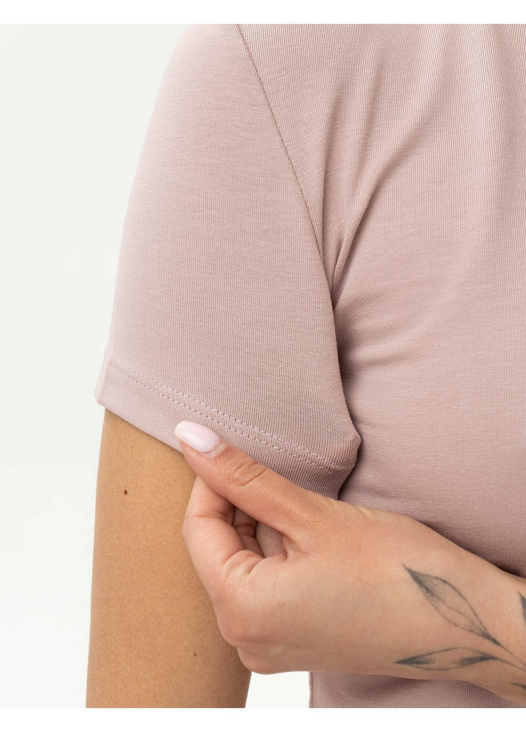 Жіноча приталена футболка (0018500KAPXS) Casual Trend №185 - (358935209)