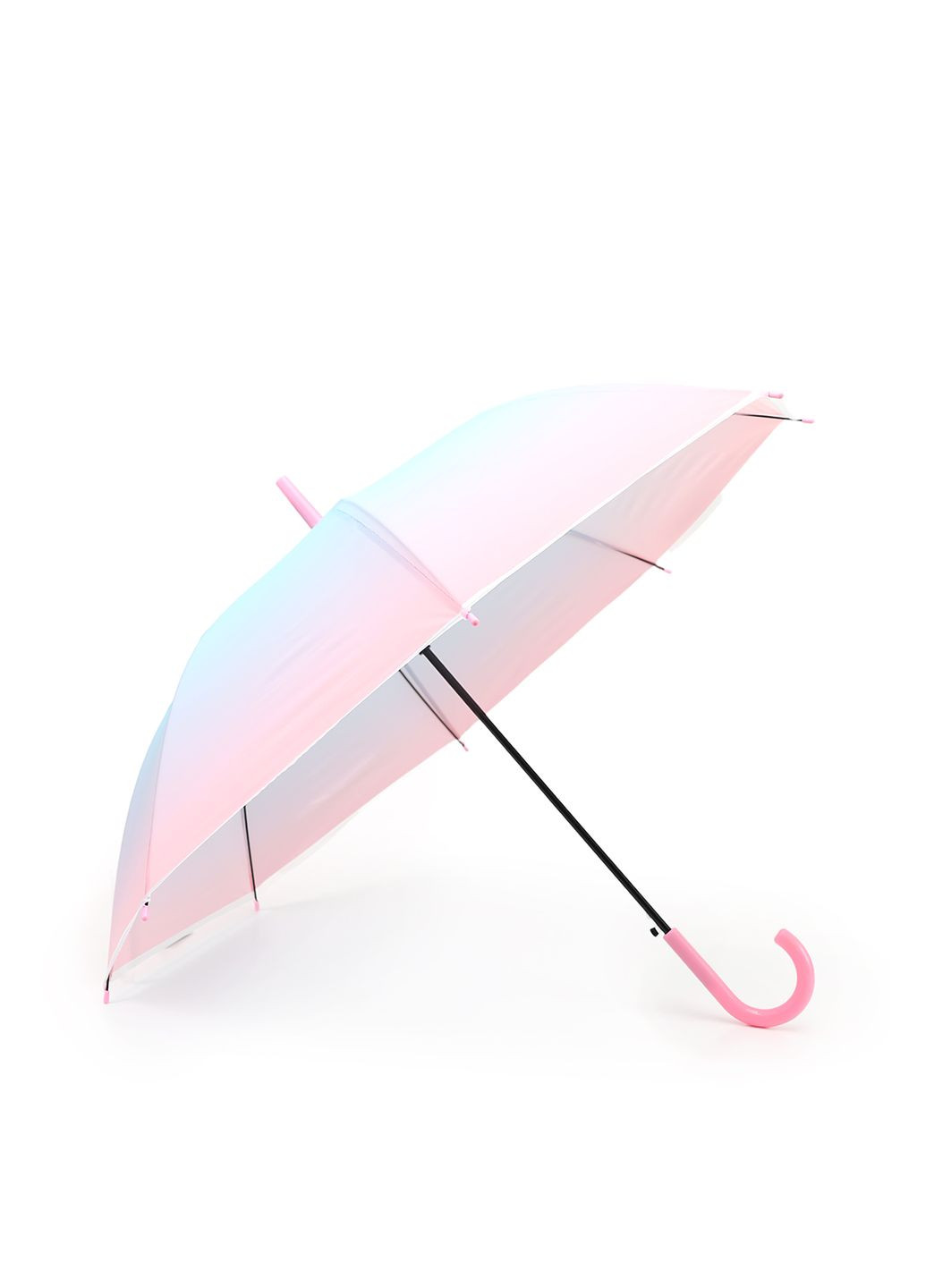 Розовый зонт-трость женский цвет розовый цб-00277469 (331859655)