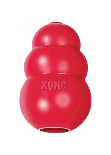 Іграшка Classic грушагодівниця для собак середніх та великих порід L 10.2x7x4.8 см Червоний (035585111117) KONG (279571988)
