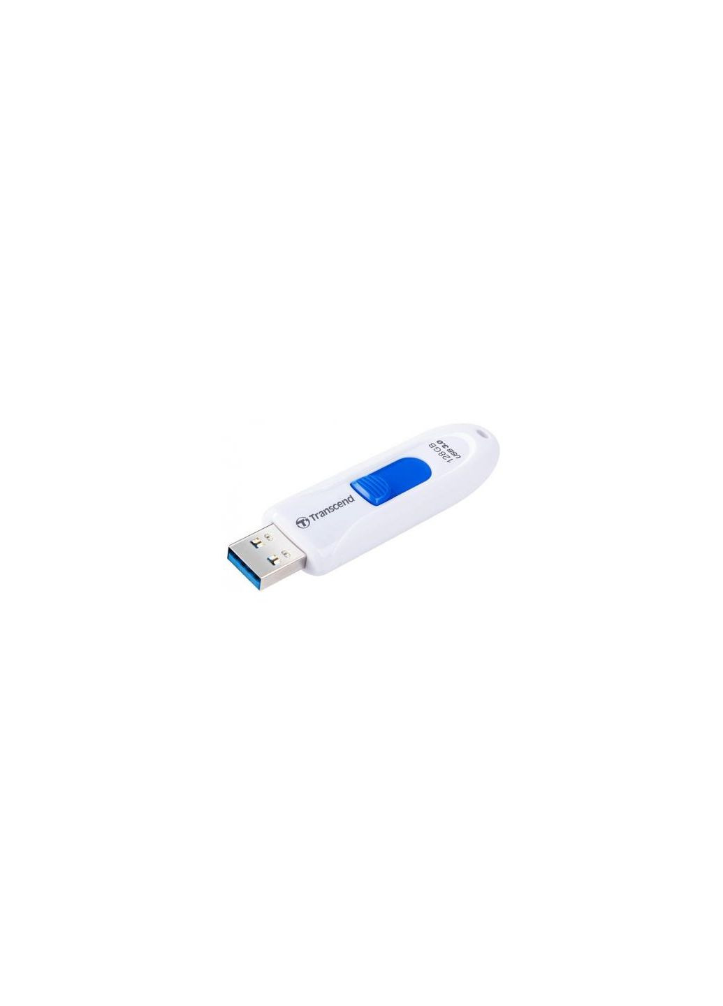 USB флеш накопичувач (TS128GJF790W) Transcend 128GB JetFlash 790 White USB 3.0 (366690995)