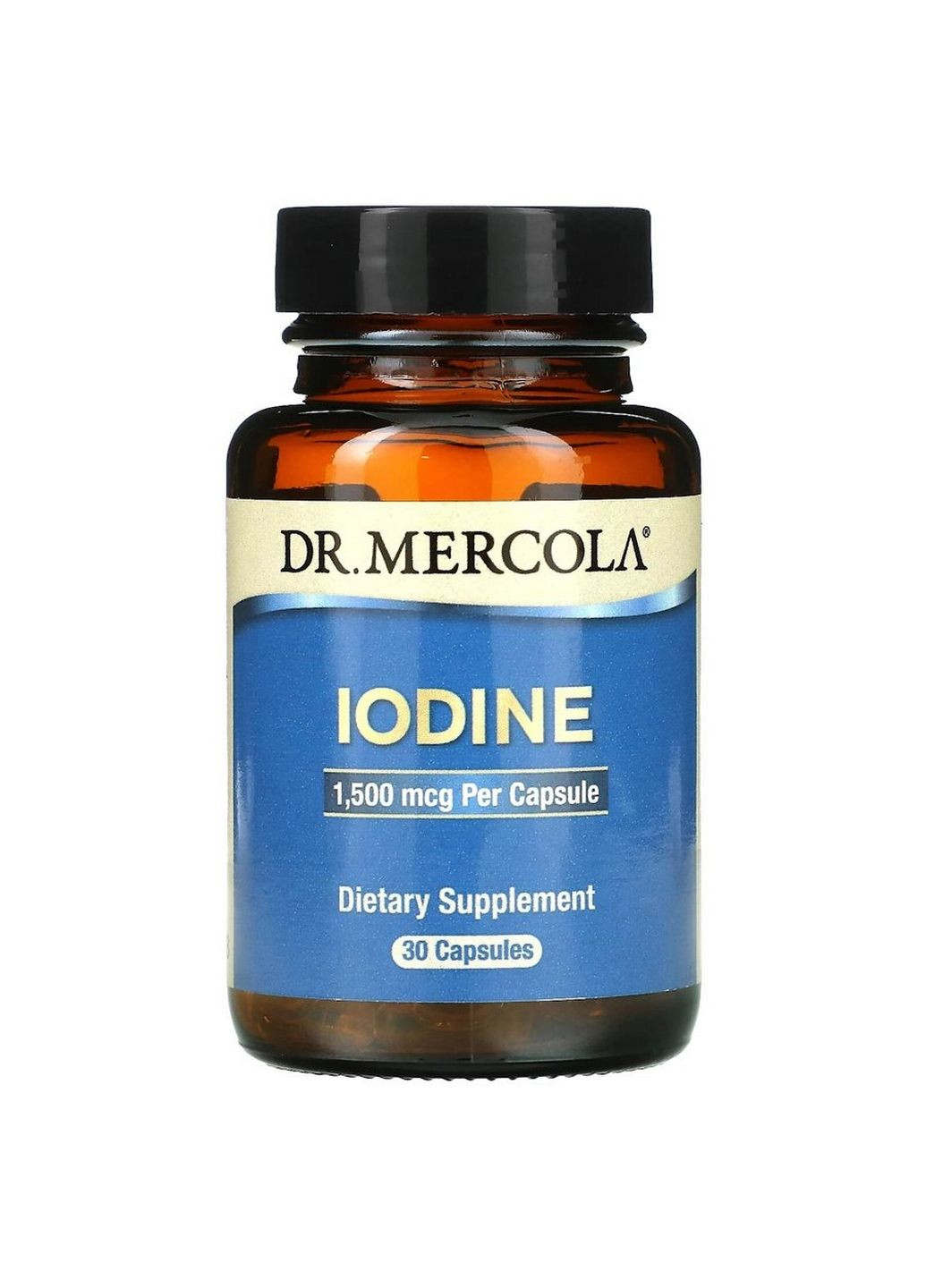 Вітаміни та мінерали Iodine, 30 капсул Dr. Mercola (294926045)