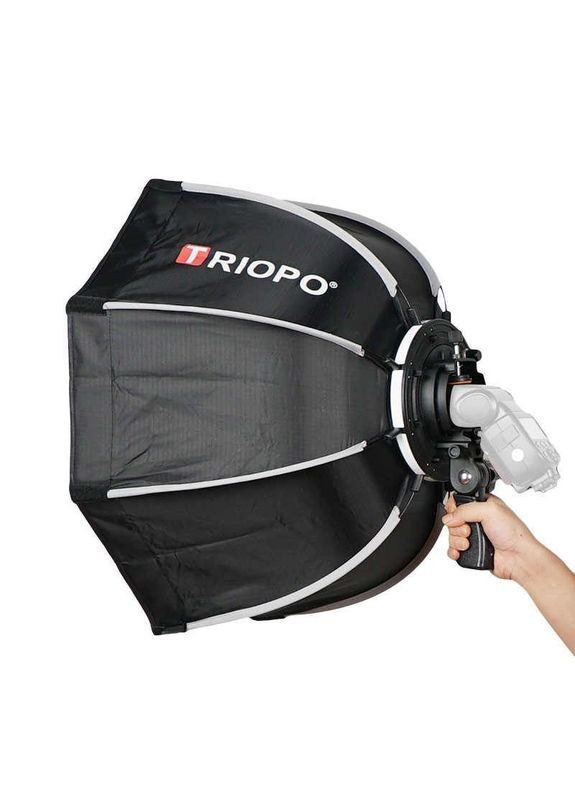 Софтбокс октобокс для накамерного спалаху ( KS2-65) Октобокс 65 см + стільник Triopo (303269905)