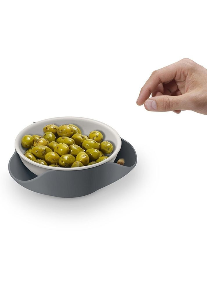 Блюдо 2х уровневое с поддоном для сбора мусора Double Dish™ 20156 Joseph Joseph (316622477)