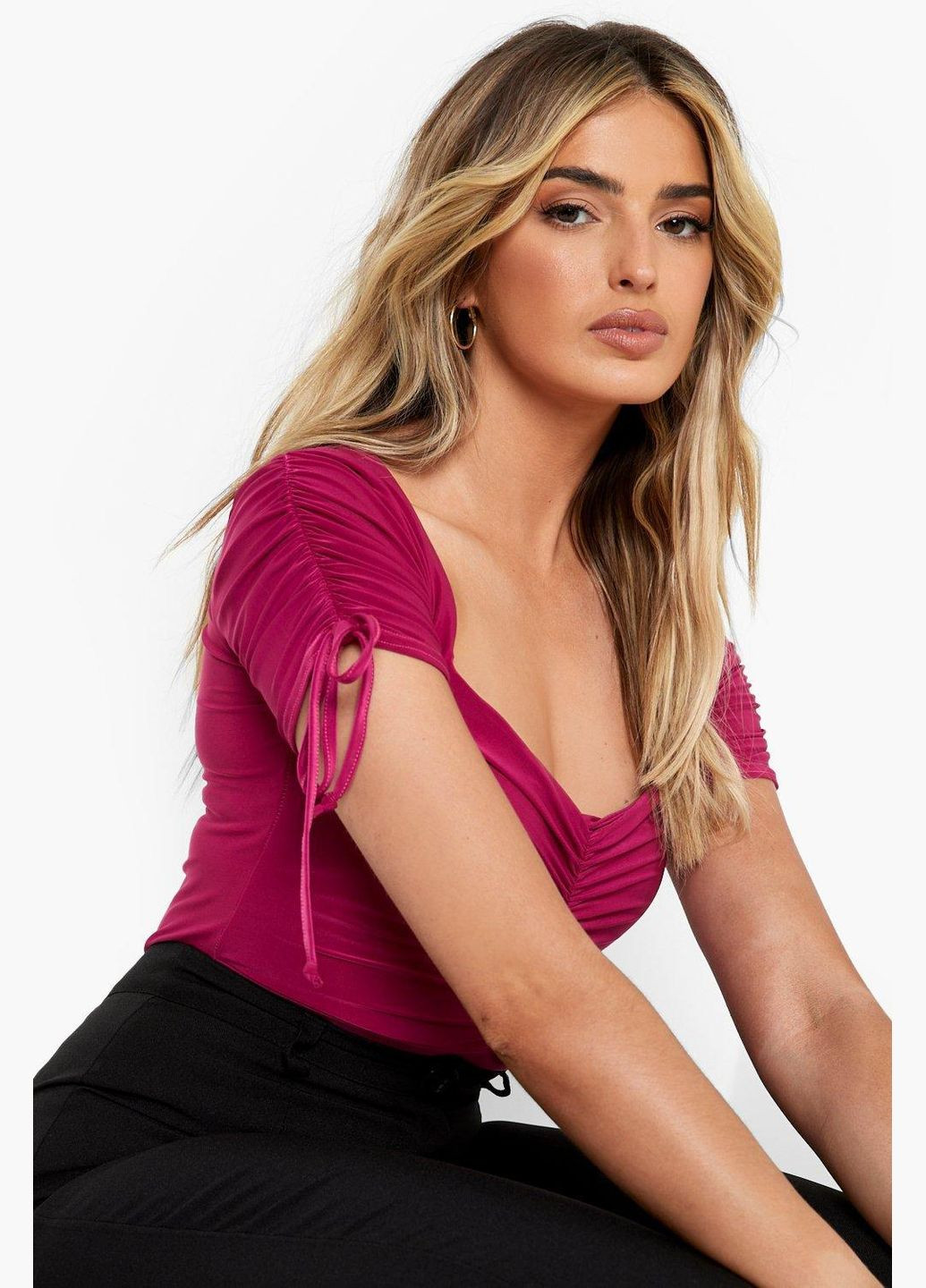 Боди-блуза Boohoo (315689363)