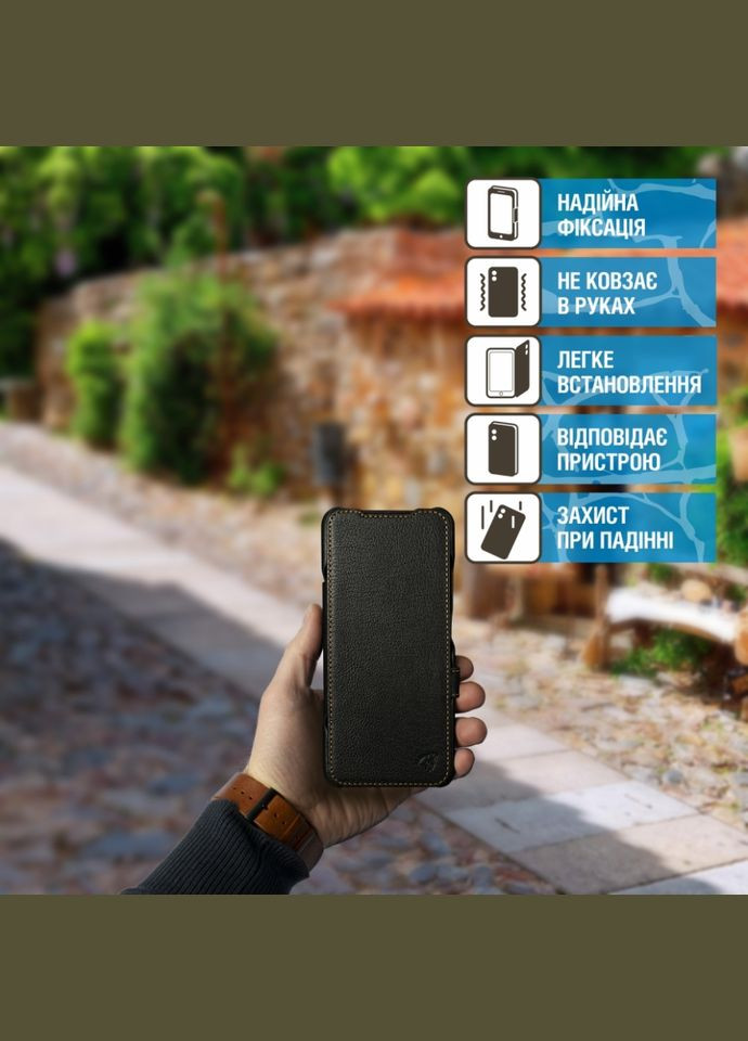 Чехол книжка Premium для Xiaomi Poco X7 Pro Чёрный (78328) Stenk (316651278)