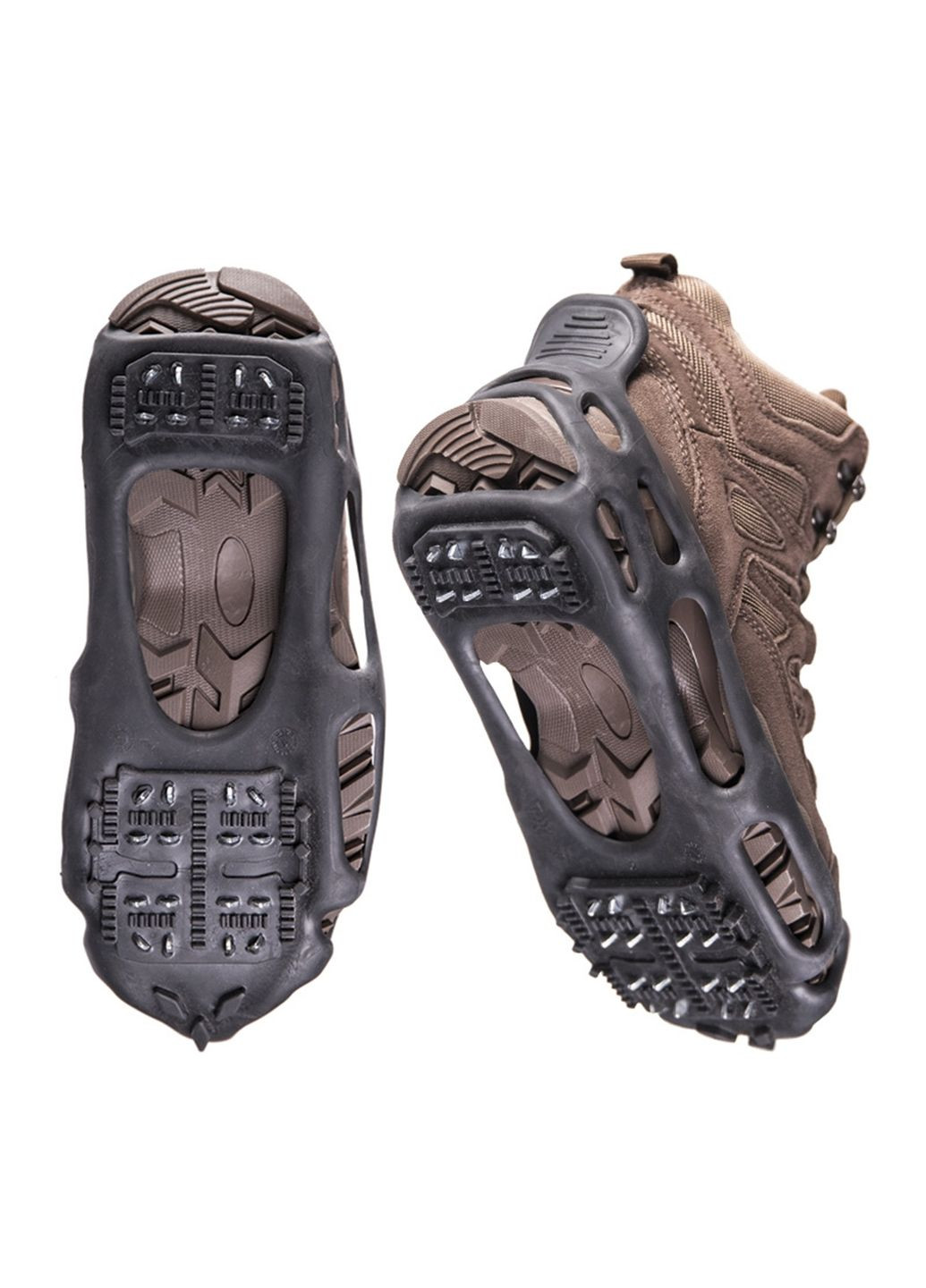 Льодоходи-льодоступи BOOT SPIKES OVERSHOE Black Mil-Tec (315879930)