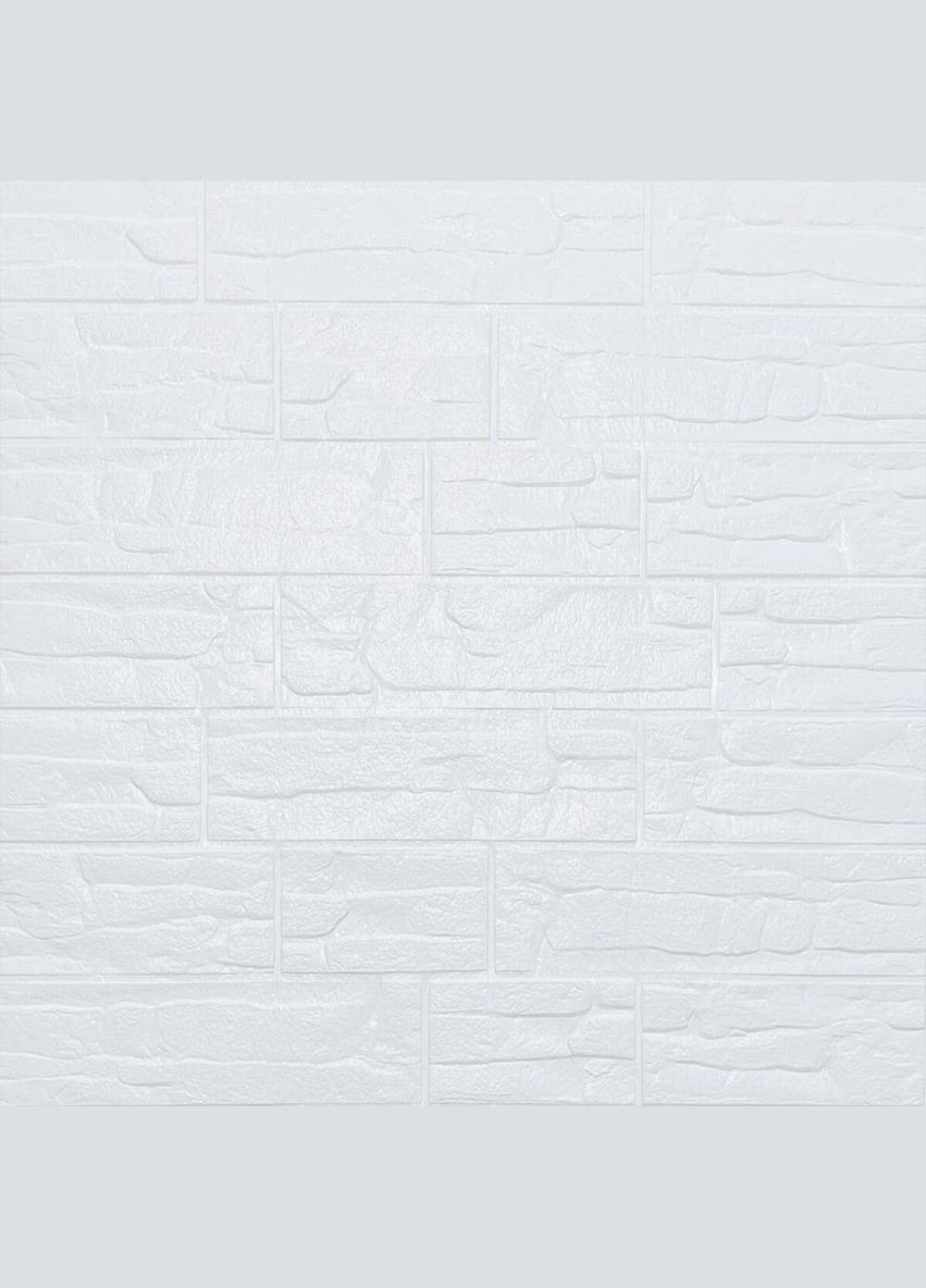 Самоклеящаяся декоративная 3D панель рваный кирпич 700х770х5мм (155) Sticker Wall (300242185)