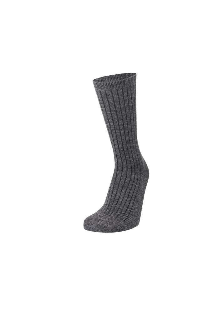 Тёмно-серые носки женские 3396р.21-23 темно-серый Дюна (369926573)