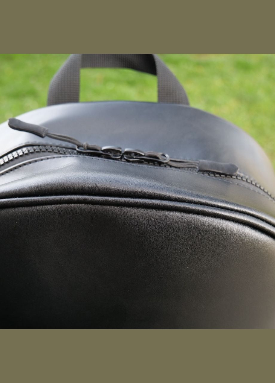 Чорний чоловічий рюкзак портфель з гладкої екошкіри ToBeYou (346390487)