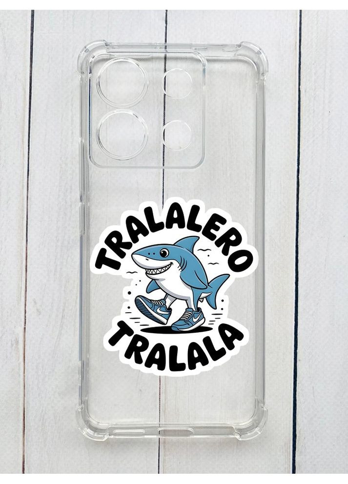 Чохол з потовщеними кутами на Xiaomi Redmi Note 13 Pro 5G Акула Тралалеро Тралала (принт 416) Creative (361112353)