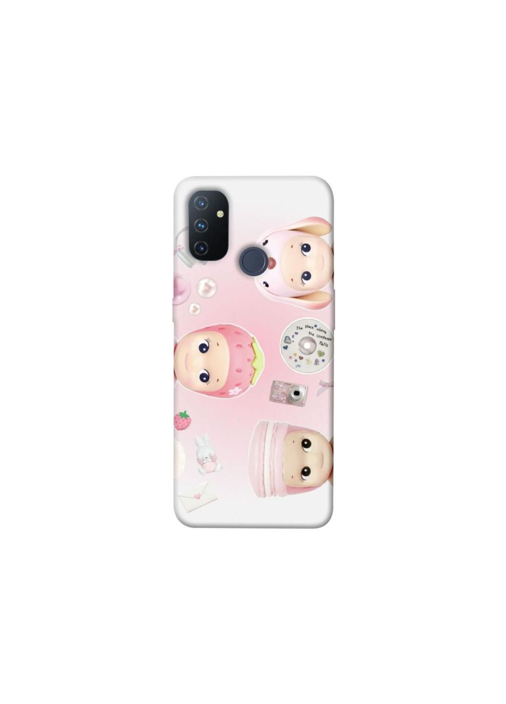 Чехол на OnePlus Nord N100 Sonny Angels pink Frontalka (352219079)