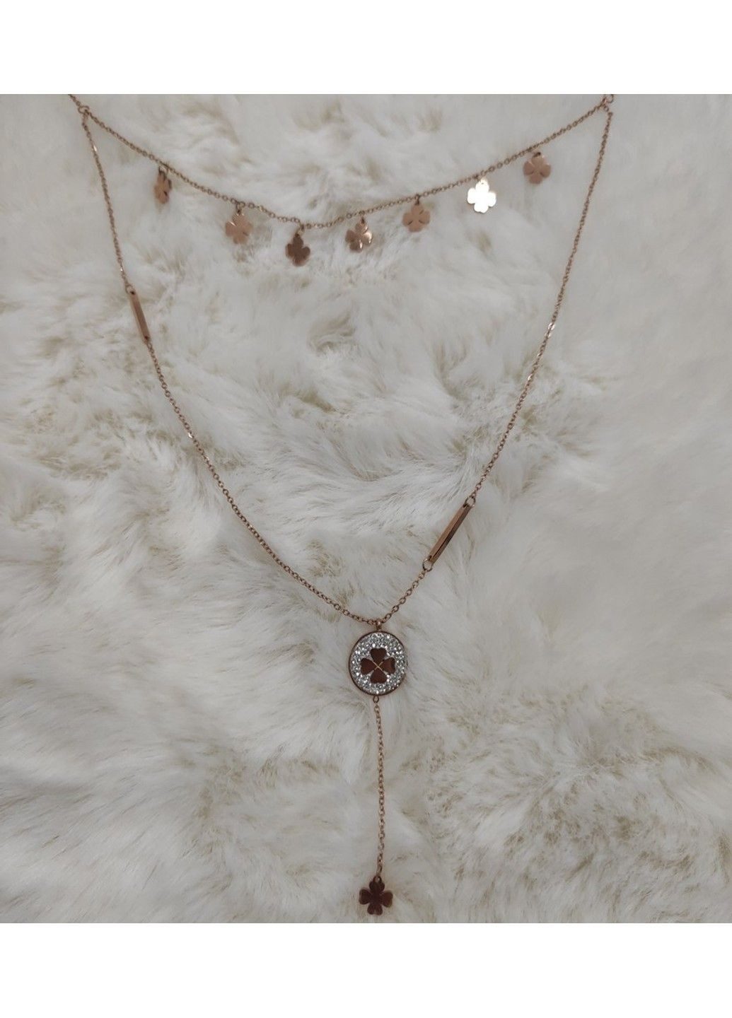 Жіноча підвіска з позолотою із нержавіючої медичної сталі PSw-042 No Brand (299340212)