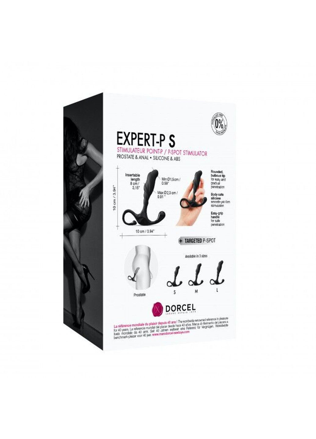 Ручной массажер простаты Expert P size S Dorcel (316633284)