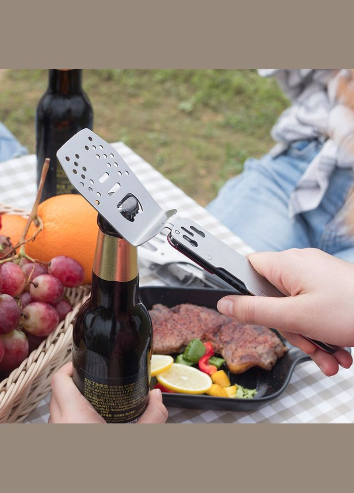 Компактний набір для барбекю S602 металевий Roxon (353502313)