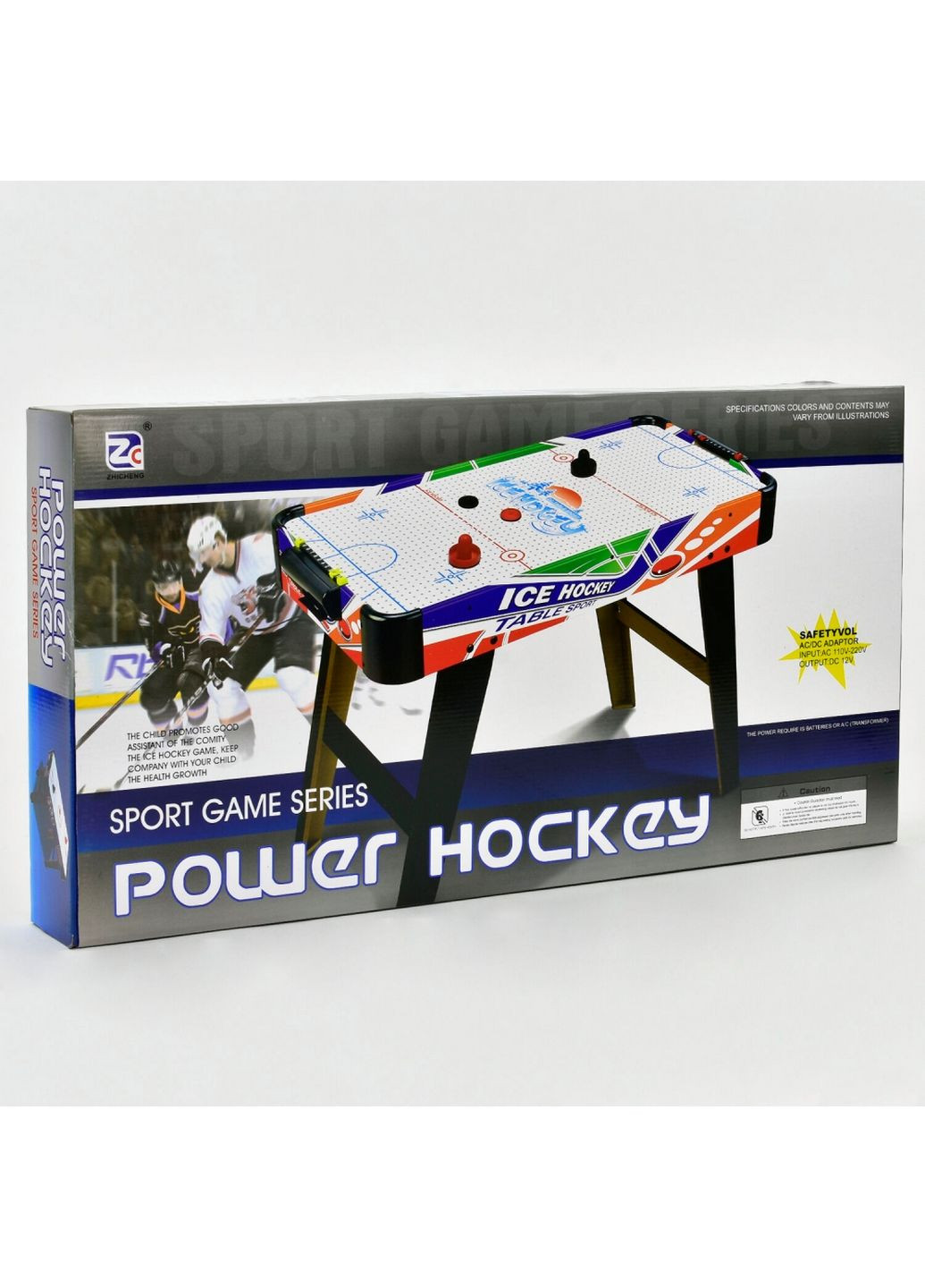 Настільна гра "Аерохокей. Power Hockey" 80х42,5х60 см No Brand (289362965)