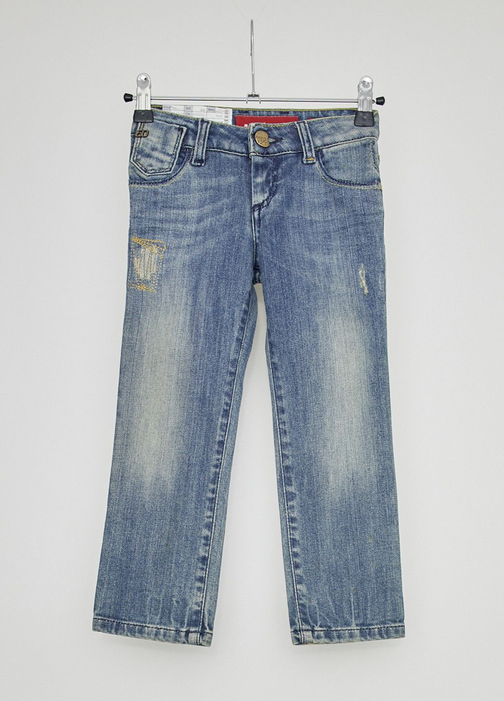 Голубые демисезонные джинсы голубой Miss Sixty