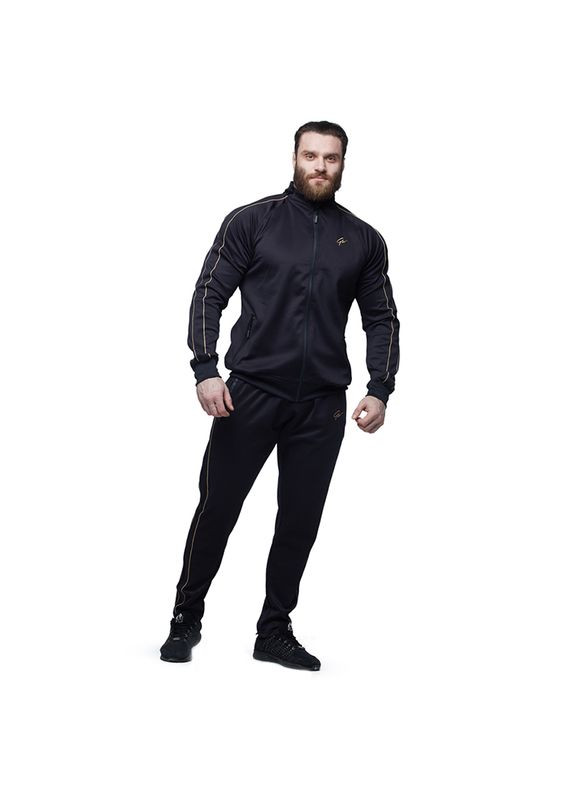 Спортивный костюм Wenden Черно-золотой, (06369287) Gorilla Wear (323020929)
