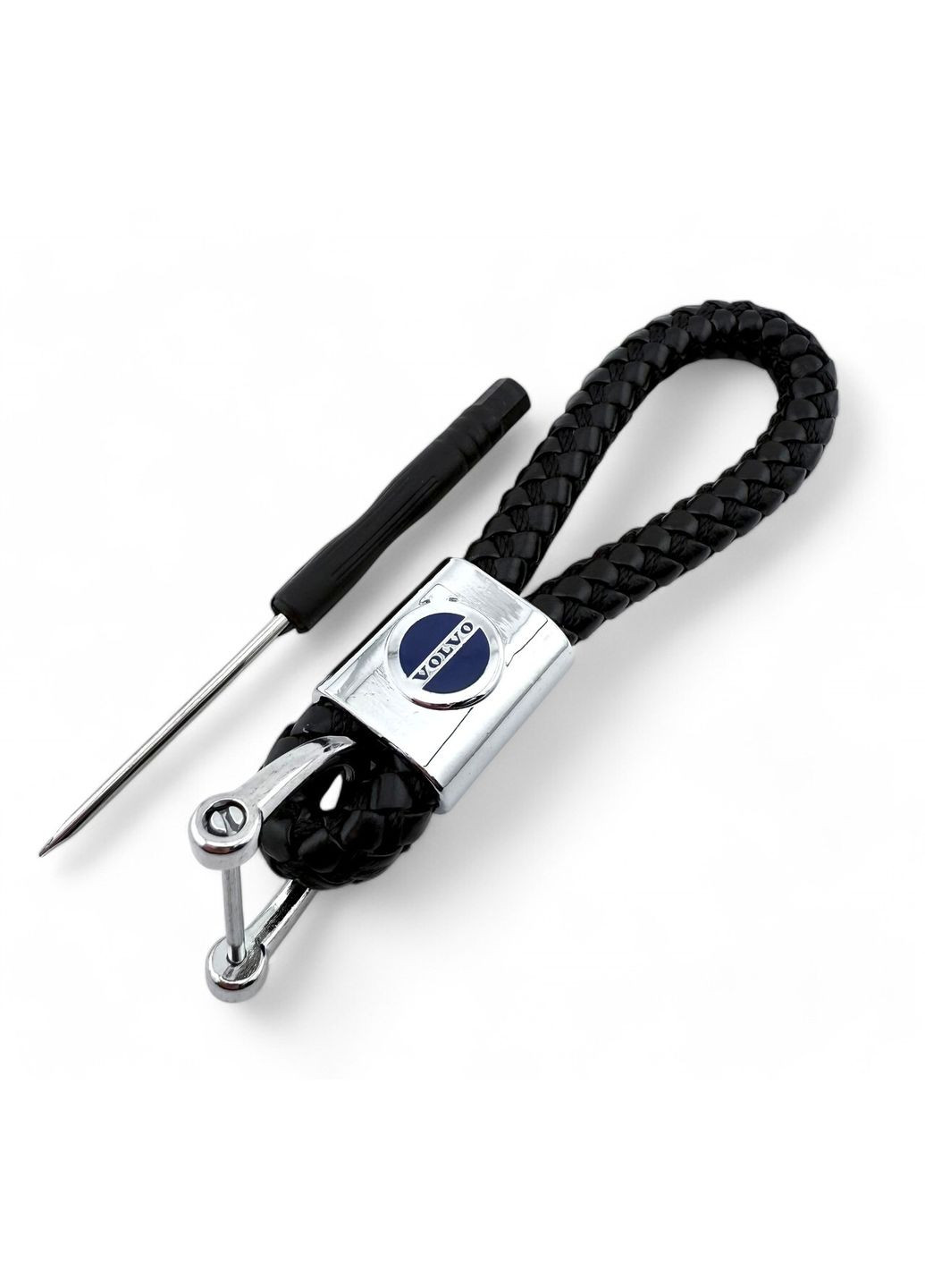 Брелок кожаный косичка Volvo (354698591)