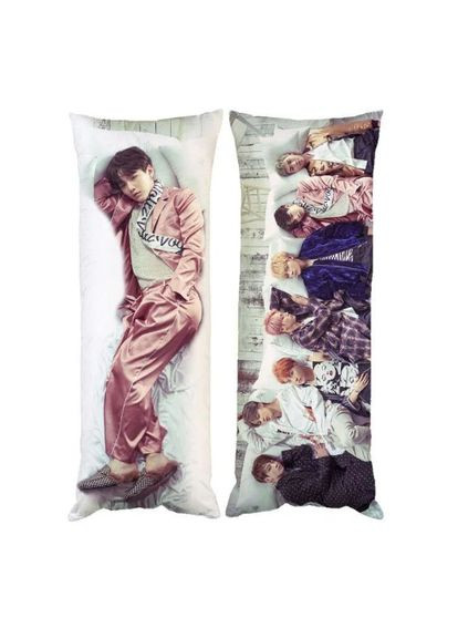 Дакимакура BTS Шуга Мин Юнги подушка объятия двухсторонняя 40х100 см (dk0229) No Brand (327005504)