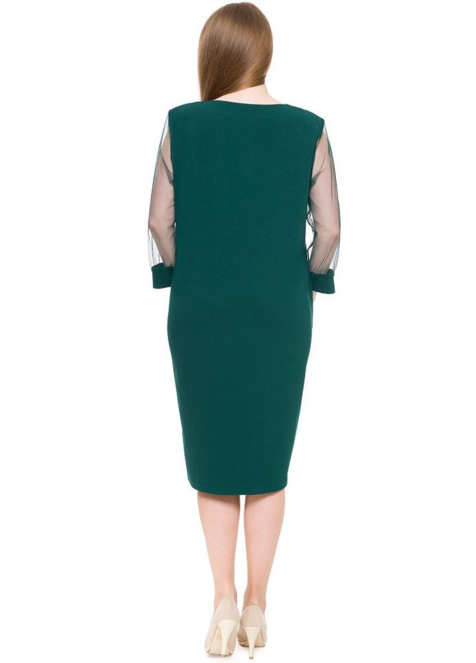 Изумрудное платье 14181-5 Alenka Plus